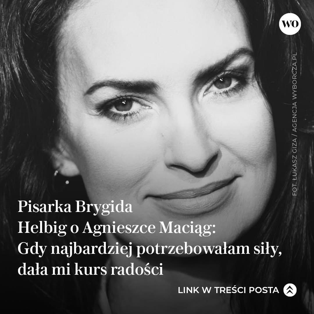 Artikel über Agnieszka Maciąg in Wysokie Obcasy